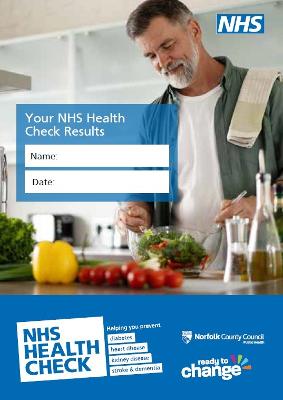 Free NHS health check (results card)