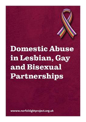 Domestic abuse in lesbian, gay and bisexual partnerships (A5 booklet)