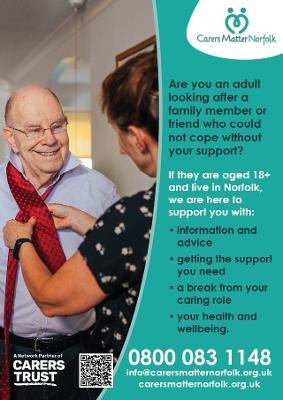 Carers Matter Norfolk (A4 poster)