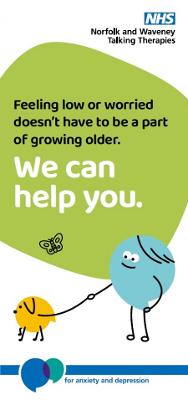 Feeling low or worried doesn't have to be a part of growing older (leaflet)